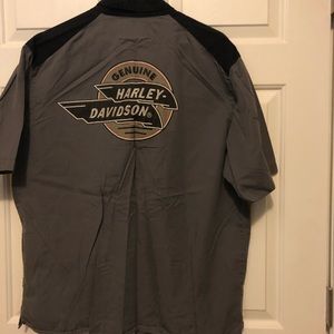Harley Davidson Button Shirt